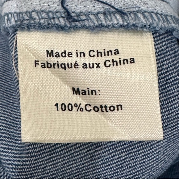 Anthropologie Porridge Denese Denim Skirt Blue Ombre Raw Hem Pleated - Picture 6 of 7